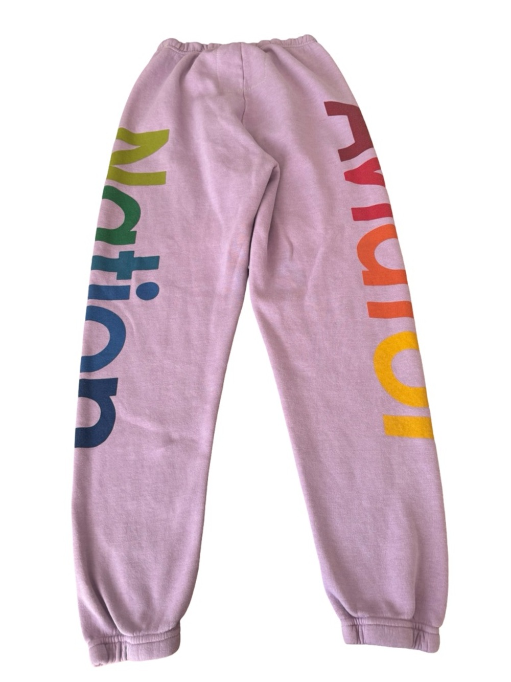 AVIATOR NATION 2 SWEATPANTS - MAUVE Sz Small - Picture 2 of 9